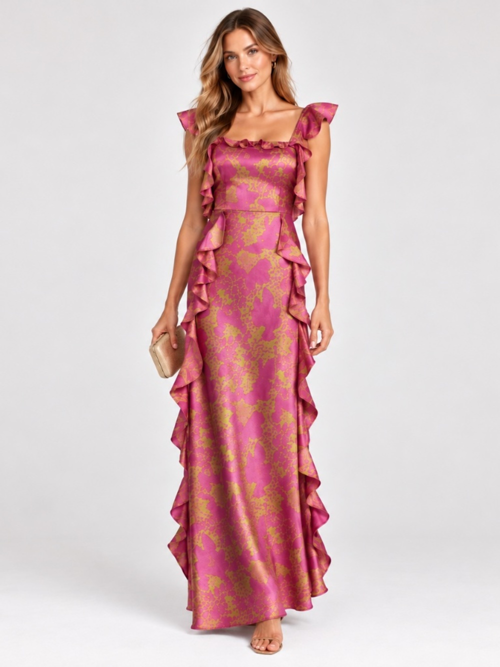 Tanya Taylor Haven Silk printed Maxi Dress